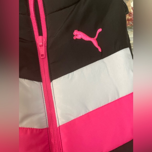 Puma Kids Girls Vest 3 Piece Set Size  XS 5/6 New - Picture 2 of 8
